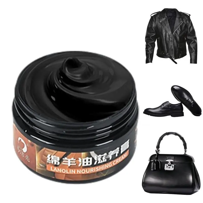 

Leather Conditioner Leather Restoration Cream Multipurpose Household Leather Care Product For Saddles Jackets Shoes Bags Car