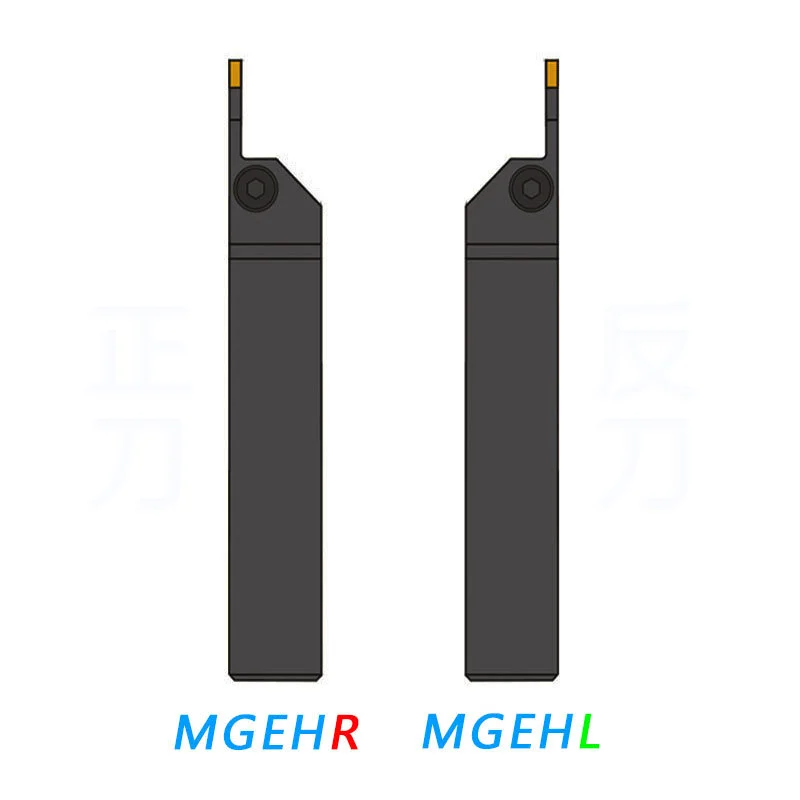 Imagem -04 - Grooving Turning Tool Holder Mgehr1010 Mgehr1212 Mgehr1616 Mgehr2023 Mgehr2525 Mgehr3232 Entalhe Externo Mgehr Mgehl para Mgmn