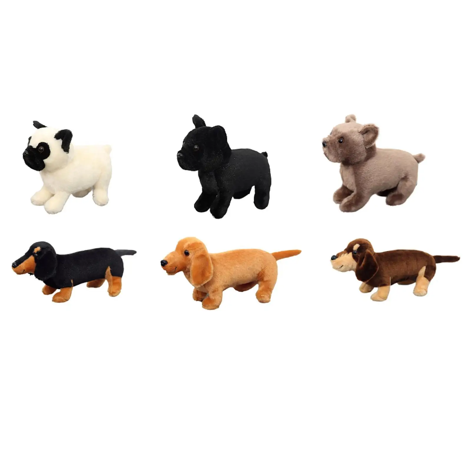 Cartoon Stuffed Dog Toy Lovely Hugging Plush Toy for Baby Children Kids