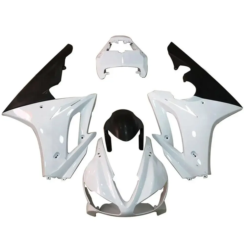 White UV Painted Fairing For Triumph Daytona 675 2006 2007 2008 Body work ABS Molding