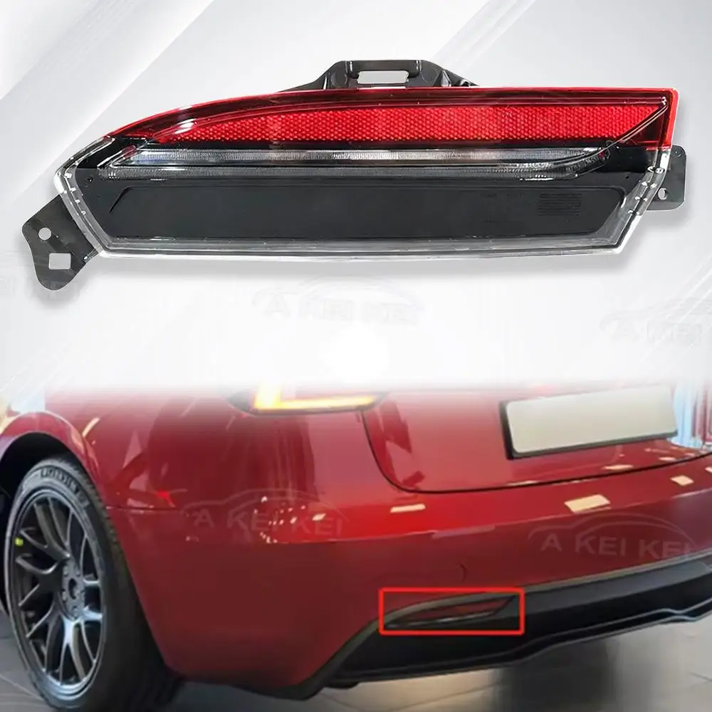 1712514-00-D For Tesla Model 3 2023-2025 Car accessories LED Rear Bumper Light Lamp Reflector Reflector Lamp 1712513-00-D view 2