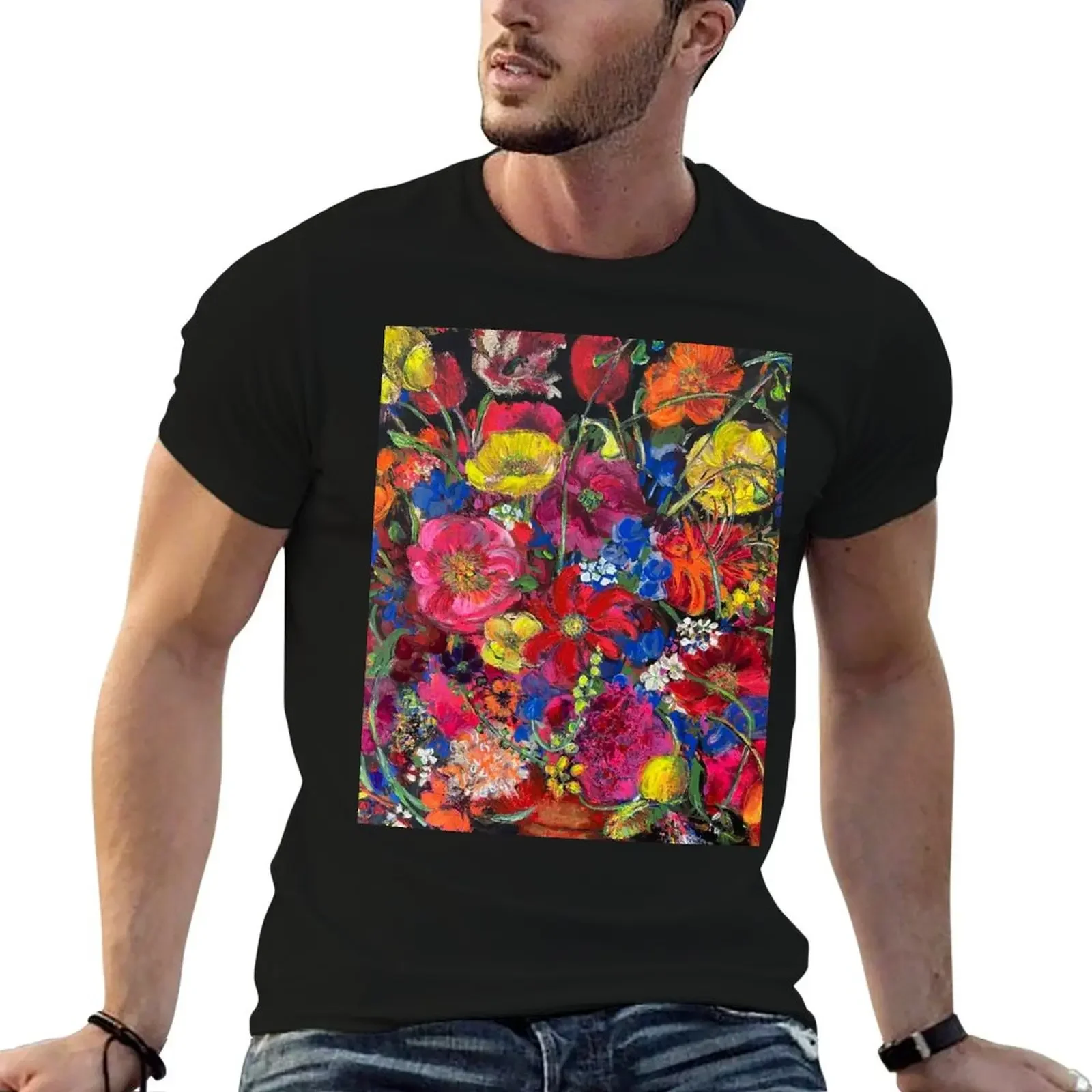 

Bouquet Magico. Create by Italian artist. Limited editions of 99! T-Shirt new gifts and t-shirts outfits for men