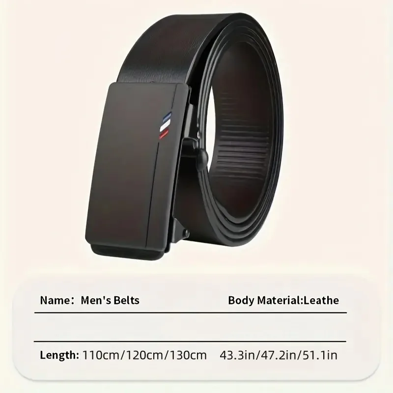 New Product Belt MEN'S High Quality Toothless Automatic Buckle Casual Men Belt MEN'S Business Fashion Belt