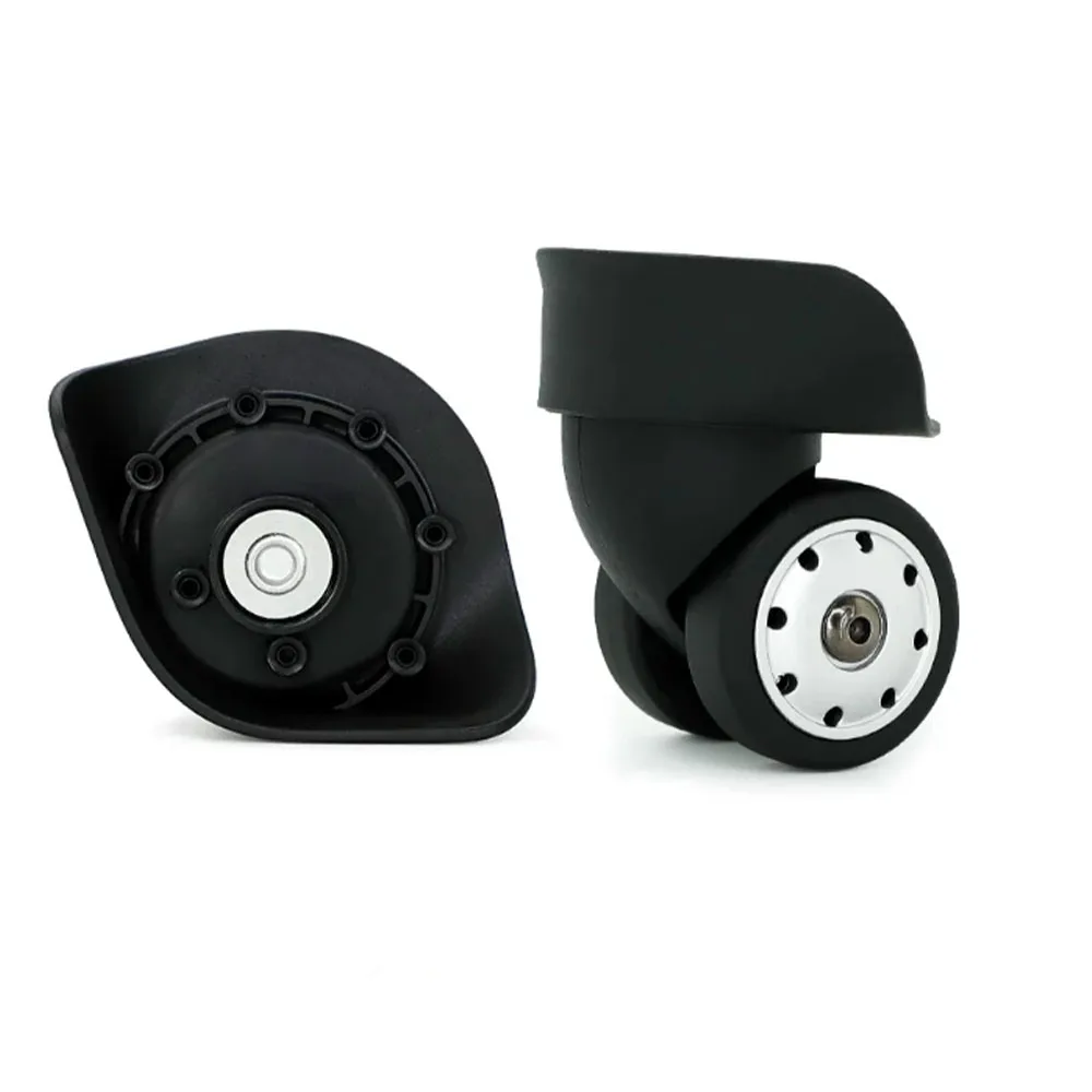 1/2/3/4 Pairs Luggage Universal Wheels Rreplacement Parts Universal Aluminum Frame Travel Box High Elasticity PU Wheels