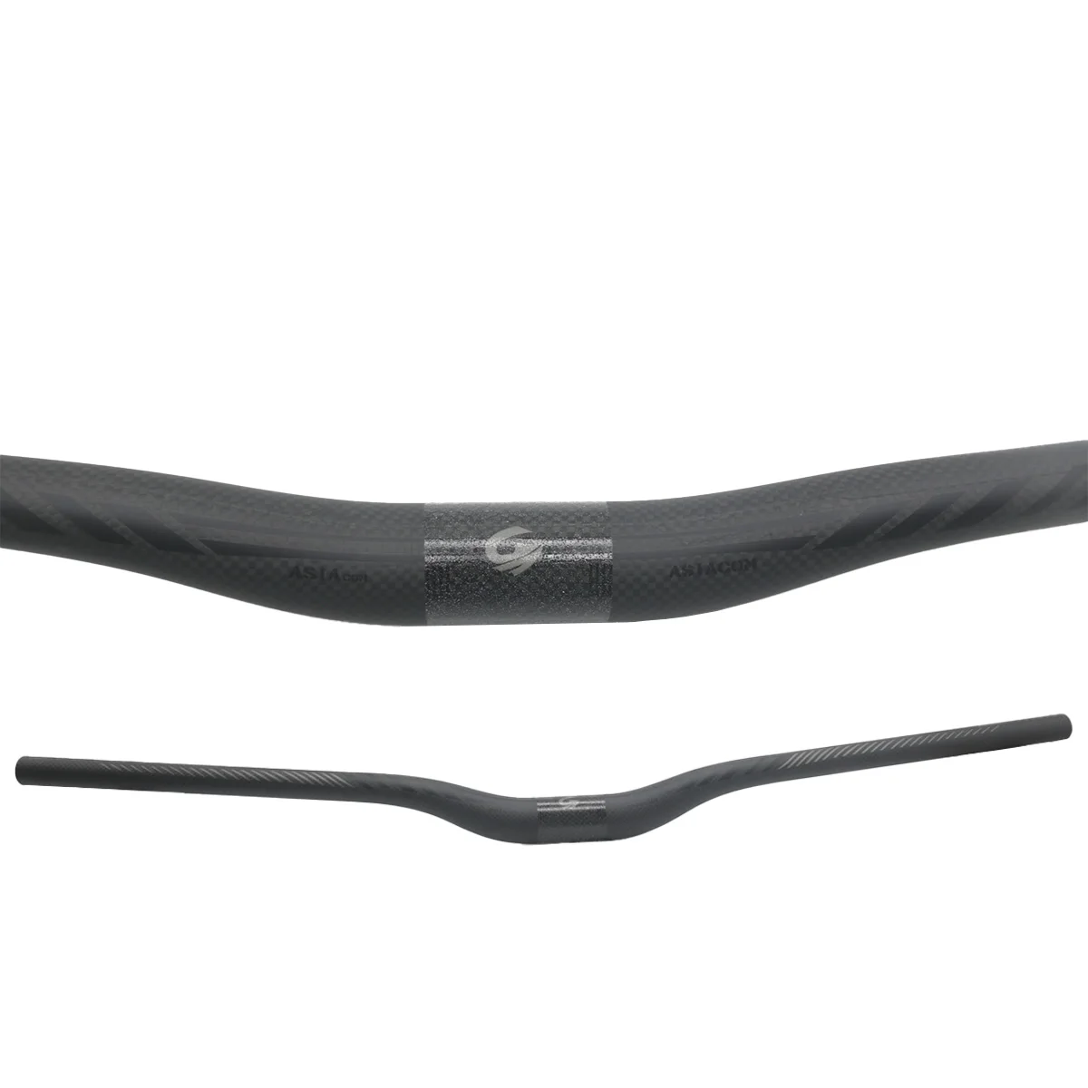 

Black Matte MTB Handlebar, 9 Degree Flat Swallow Shape, With grey ASIACOM Logo, 35mm Clamp,Mountain Bike Accessory,580~80mm