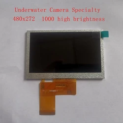 ips display 4.3 inch with 480x272 resolution RGB communication IPS 1000 high brightness LCD screen