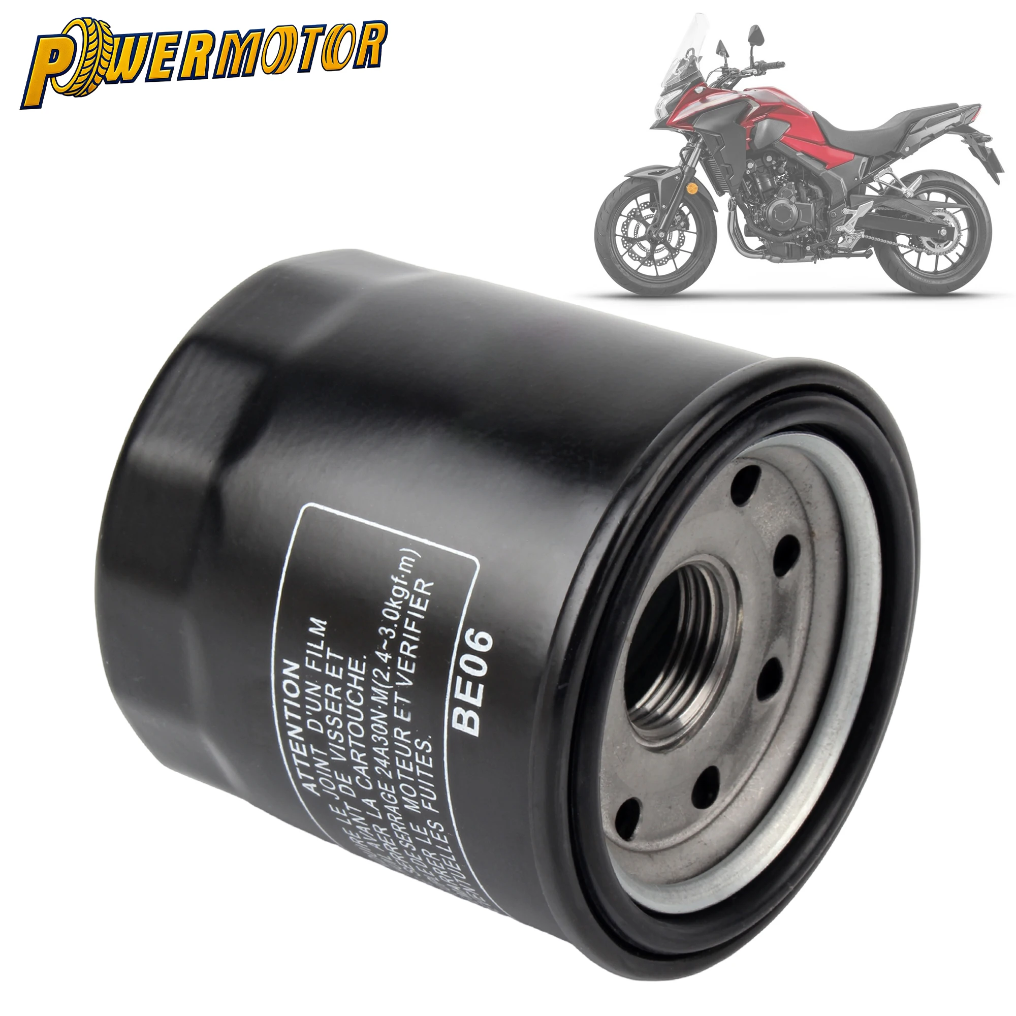 

Motorcycle Oil Filter Spare Parts For Honda CB600 CBR600 NC700 VFR800 CB900 CBR900RR CB1000 CB1000RR GL1800 15410-MFJ-D01