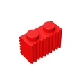 100 piezas rojas