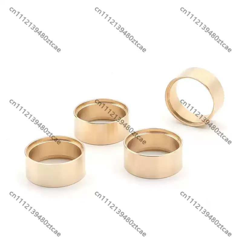 4Pcs 1.0 Inch Brass Wheel Counterweight Ring For 1/18 1/24 RC Crawler Car Hub Weight Upgrade Replacement Spare Parts