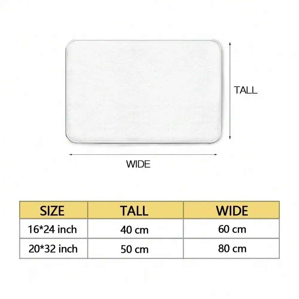 Door And Floors Use A Dotted Rubber Bottom Design Are Slip-Resistant With Cook Eat Enjoy Doormat Printed Pattern, Suitable For Use As Entryways, Living Rooms