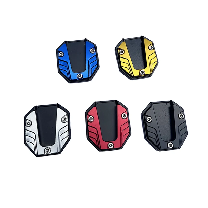AliExpress CNC Aluminum Alloy Motorcycle Scooter Bike Kickstand Extender Foot Side Support Enlarged Base Extension Foot Pad Stand