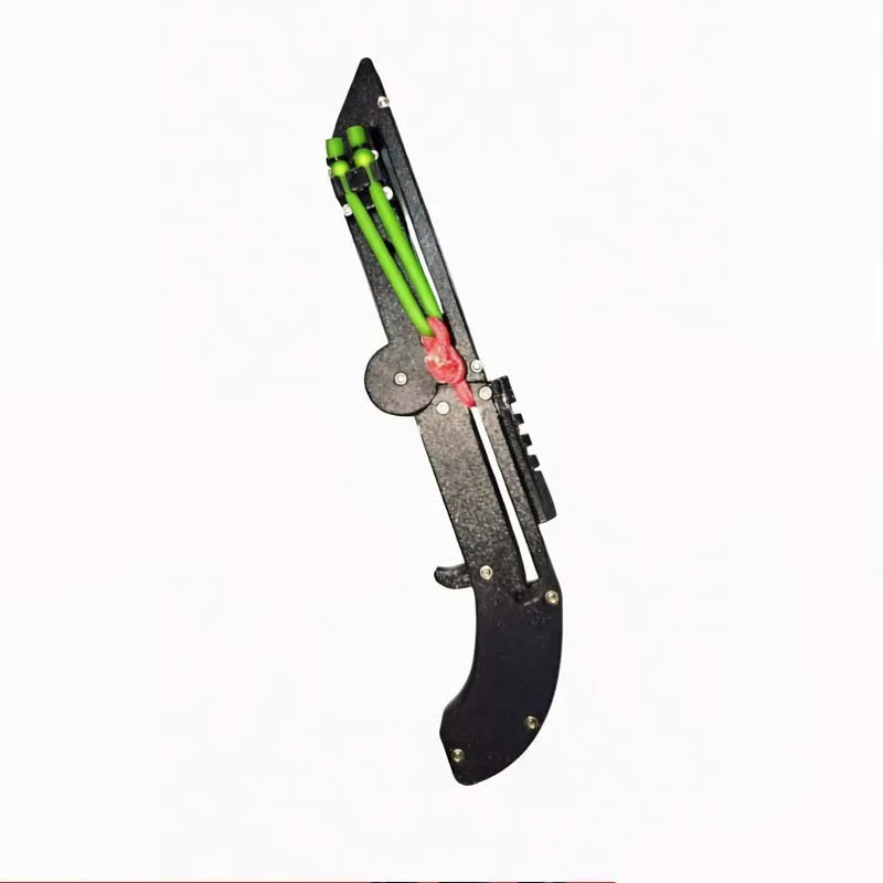 Outdoor EDC Portable Plastic Foldable High Quality Rubber band Shooting Toys Camping Hunting Tools