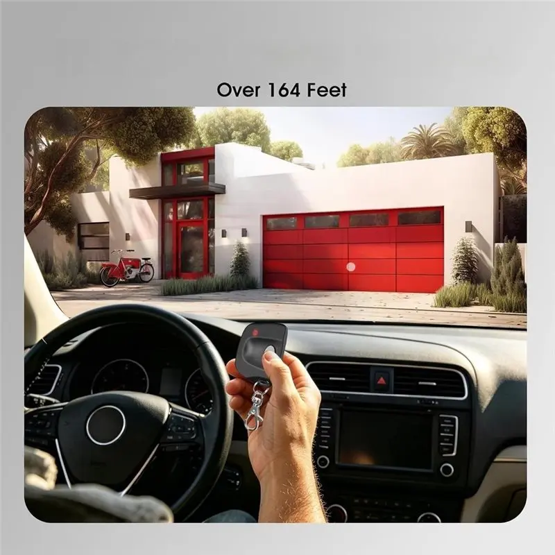 [NEW!A25P】 Code Garage Door Opener Remote Control 4-Pack For Multicode Gate Opener 3089 308911 MCS308911, Multi-Function System