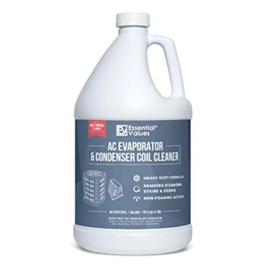 

Coil Cleaner for AC Unit Gallon AC Coil Cleaner That is Non Foam Formula for Condenser Coils - Heavy Duty Professional Grade an