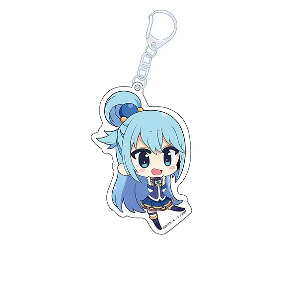 KonoSuba: An Explosion on This Wonderful World! Acrylic Keychain Pendant Bag Car Keychain Cell Phone Pendant Gifts