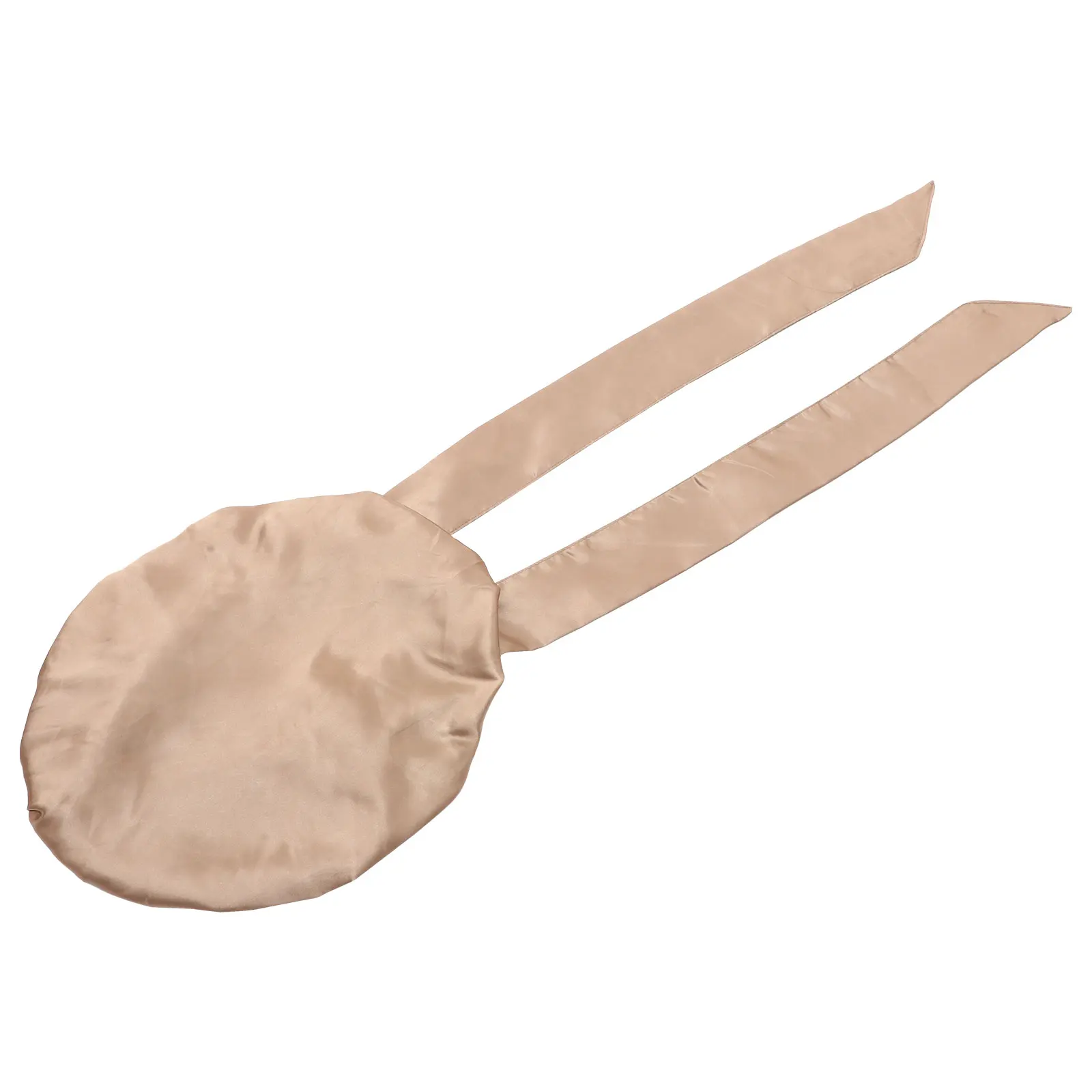 

Satin Sleep Women Comfortable Bowknot Ribbon Bonnet Locks Moisture Bathing Hat Ribbon Bowknot Bonnet