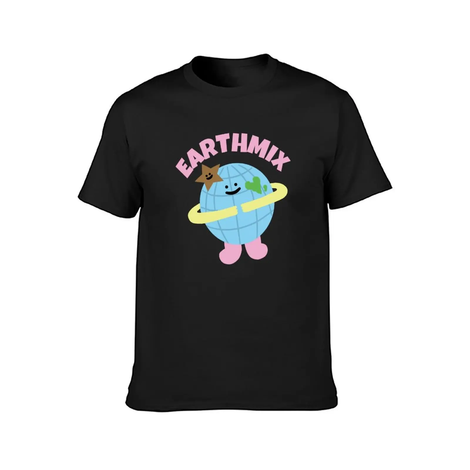 Bl actors earthmix ship name mascot T-Shirt vintage clothes summer tops black t-shirts for men