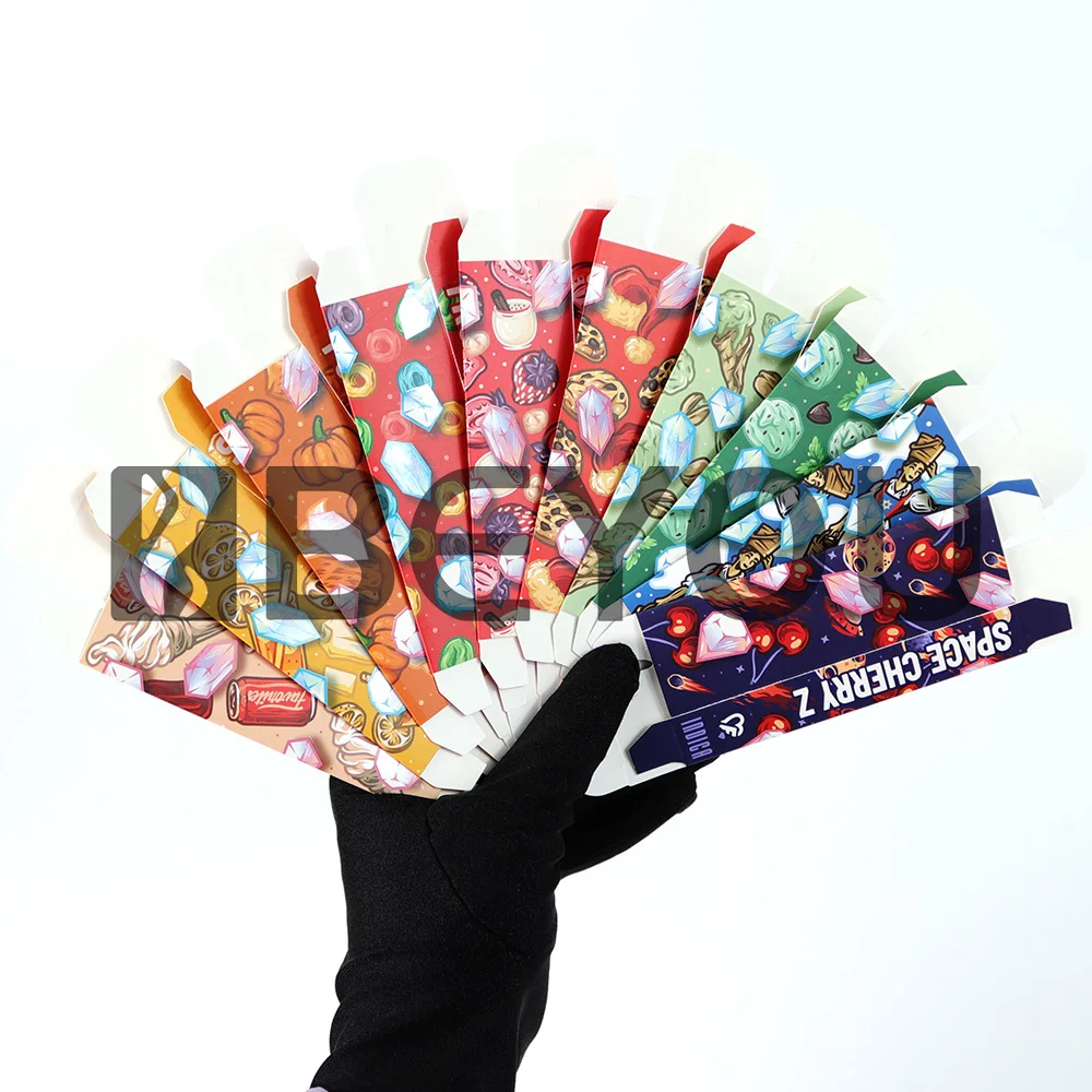 

3G Empty Colorful Cartridge Storgae Box Foldable Favourite Paper Packaging Flip Top Display Box Gift Cardboard Customize Logo