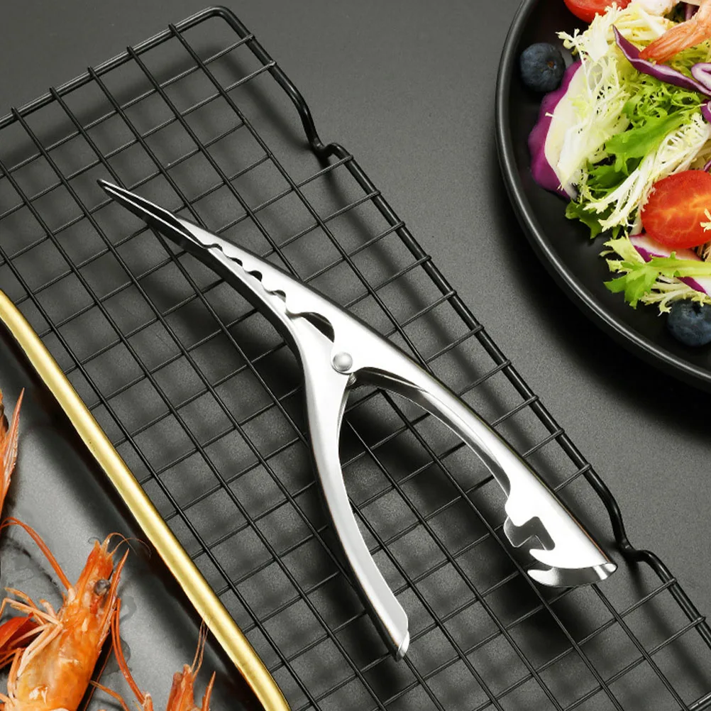 

Stainless Steel Shrimp Peeler Tools Compact Kitchen Gadgets Shrimp Shell Removers Peelers Vegetable Fruit Tools