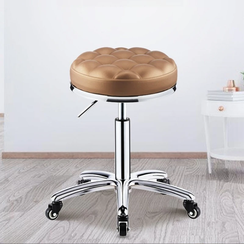 Height adjustable barber chair lightweight portable comfortable movable hairdressing chair Beauty Salon friseur stuhl furniture
