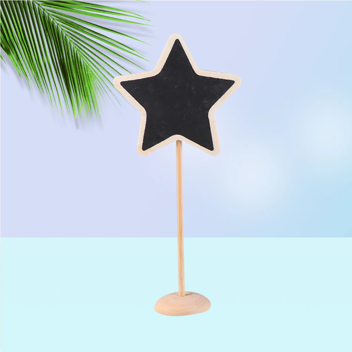 

10pcs Mini Blackboard Signs Creative Chalkboards Lightweight Stand Message Boards Wedding Party Decor Buffet Table Number