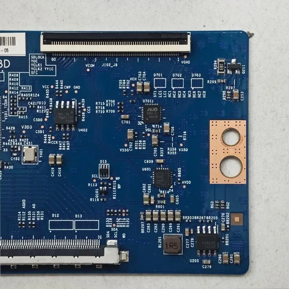 Оригинальная материнская плата TX-5555T32C16 T-CON 55T32-COF CTRL BD для деталей телевизора 55K3300UW H55N5700 EL4KAMZ5517T 55H6D 55S525