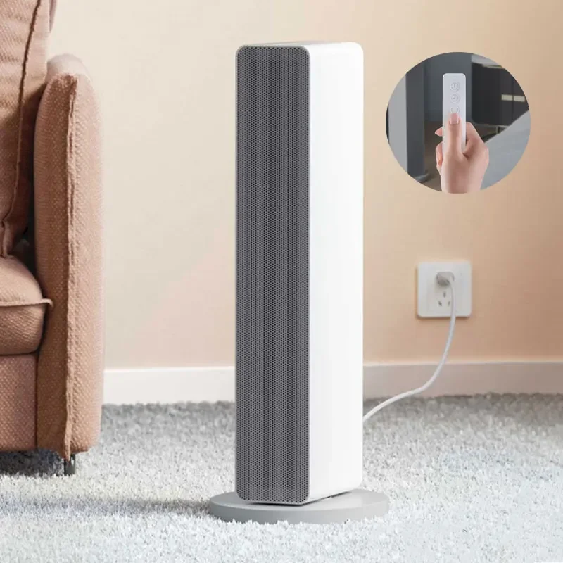 سخان ذكي لاسلكي للتحكم عن بعد ، سخان كهربائي قوي الطاقة ، مروحة هواء دافئ للمنزل ،