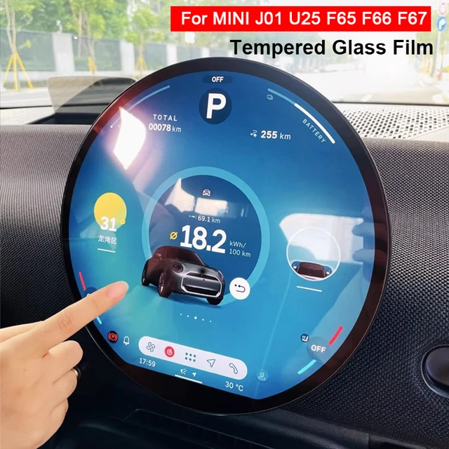 Samochodowy instrument nawigacyjny GPS Szkło hartowane Folia ochronna na ekran do MINI Cooper S F65 F66 F67 U25 Countryman J01 EV SE