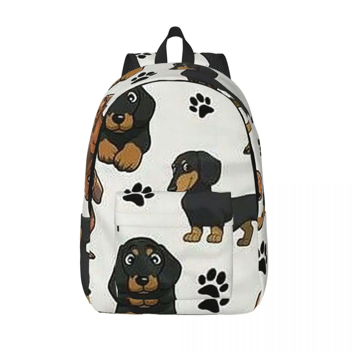 Mochila bonita con dibujos de perros salchicha para estudiantes, bolso escolar, mochila de viaje para senderismo, mochila de moda para hombres y mujeres, bolsos de hombro