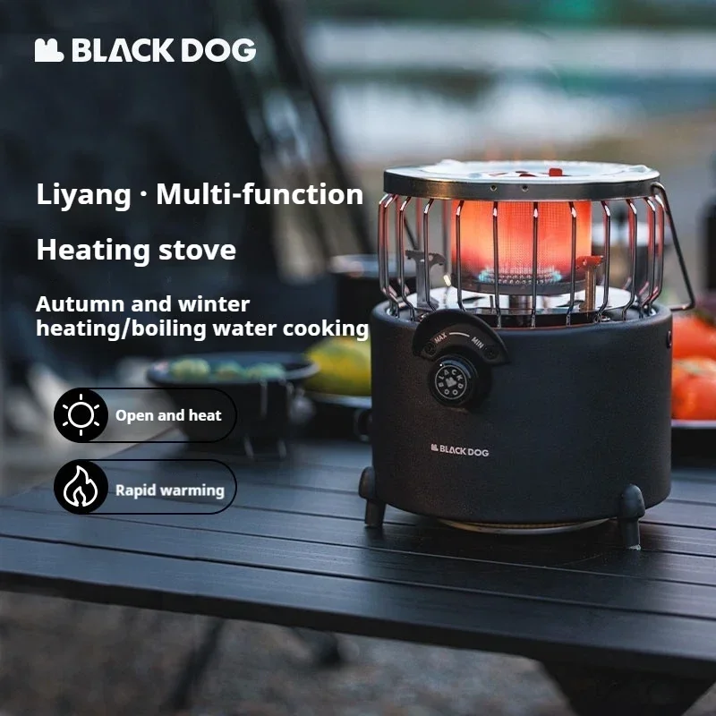 Naturehike BLACKDOG Multifunctional Heating Stove 2480W High Power Outdoor Winter Heater Gas Stove Camping Liquefied Burner