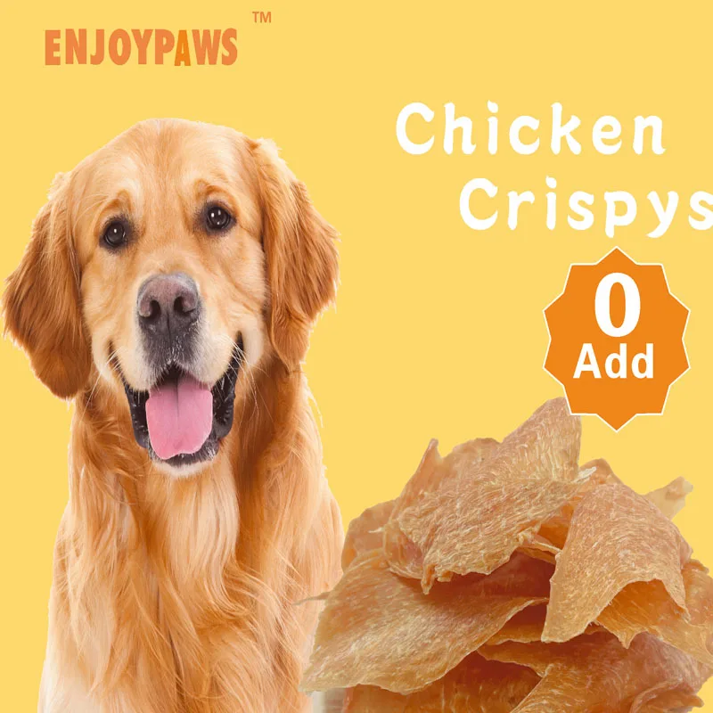 Dog Food For Dog Snack Chicken Crisps Pet Snacks 0 Add 100g Crispbread Chicken Dog Treats Health