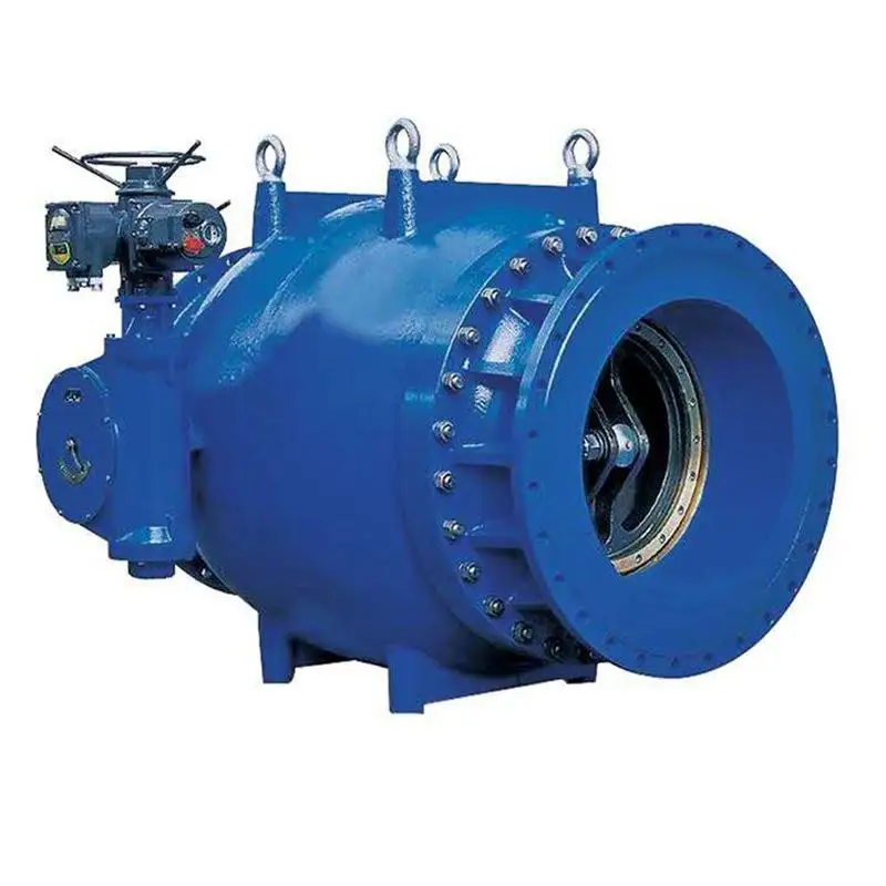 

Large Diameter Piston Type Electric Flow and Pressure Regulating Valve