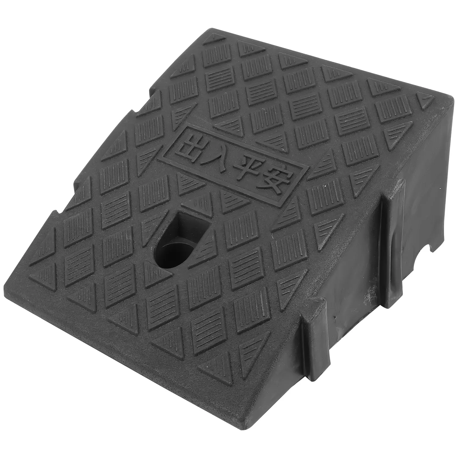 

Пластиковый уличный пандус-коврик с нескользящей текстурой, портативный, прочный, для подъема и загрузки транспортных средств