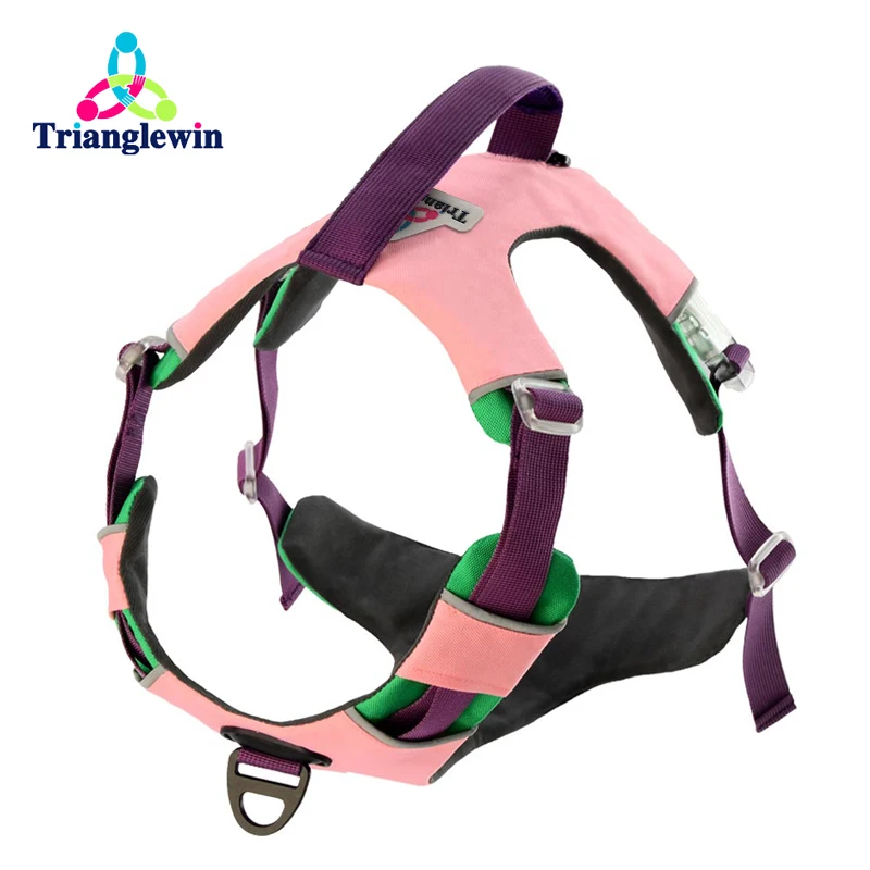 

Trianglewin Reflective Pet Dog Harness Accessories Dogs Training Vest For Big Dogs Adjustable Outdoor Harness Service Dog Padded