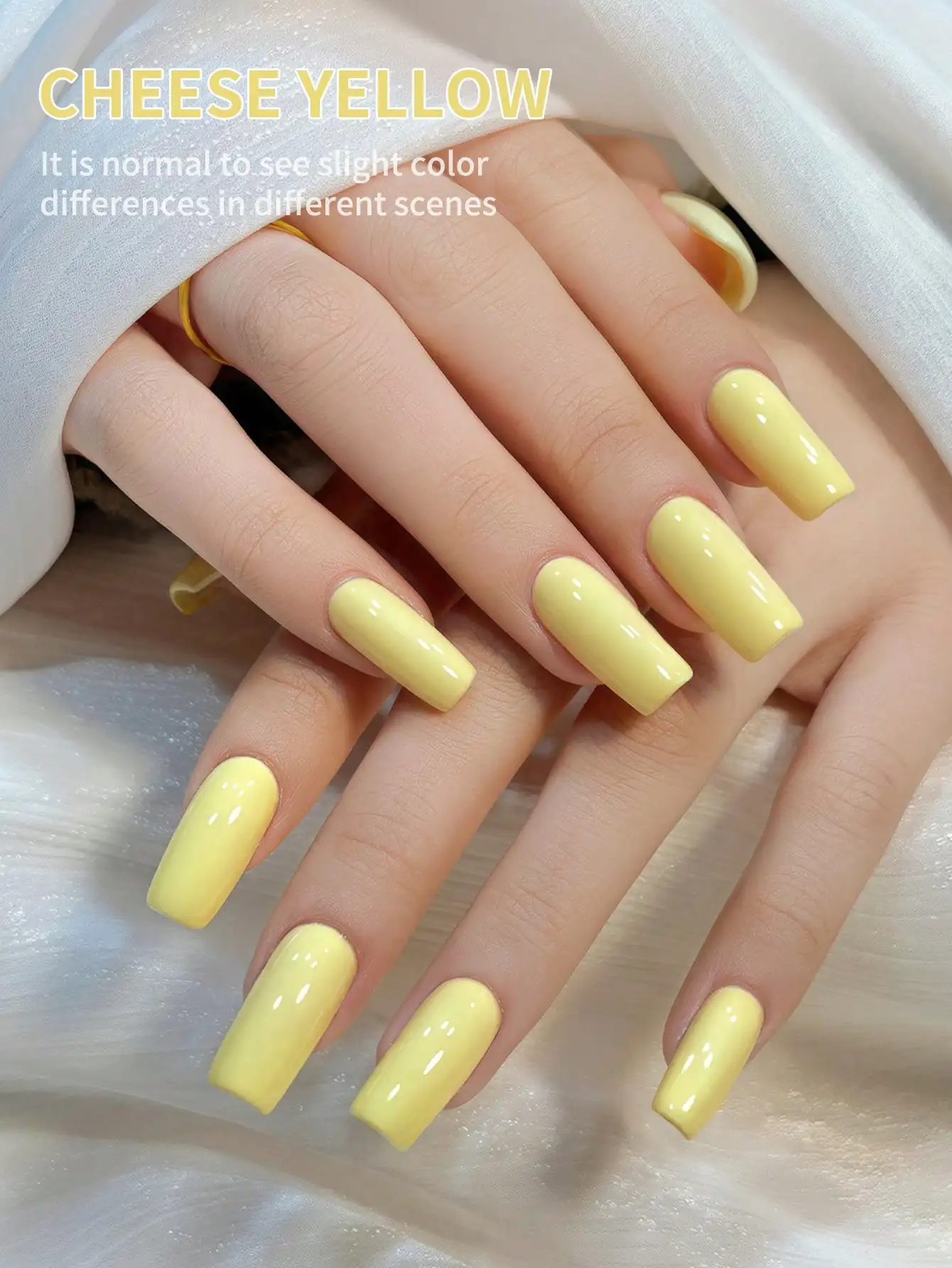 XEIJAYI 1 個チーズイエローネイルジェル半永久ネイルアート浸漬 UV LED ネイルサロン DIY