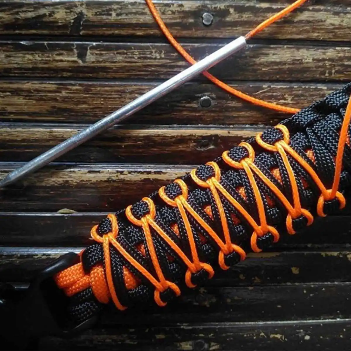 Nowa małpa Fist Jig i Paracord jigowa bransoletka Maker Paracord zestaw narzędzi regulowany metalowy tkactwo Maker rzemiosła 4 \