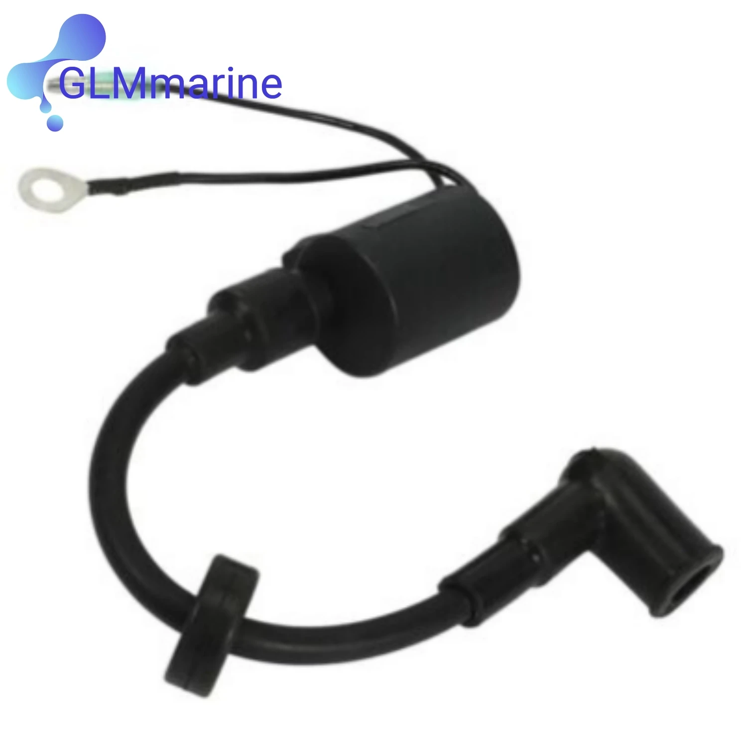 2 Pcs Ignition Coil Assy 61N-85570-00 Compatible with Yamaha 2 Stroke 20 25 30 HP C30 Outboard Motor Replaces 61N-85570-10 view 5