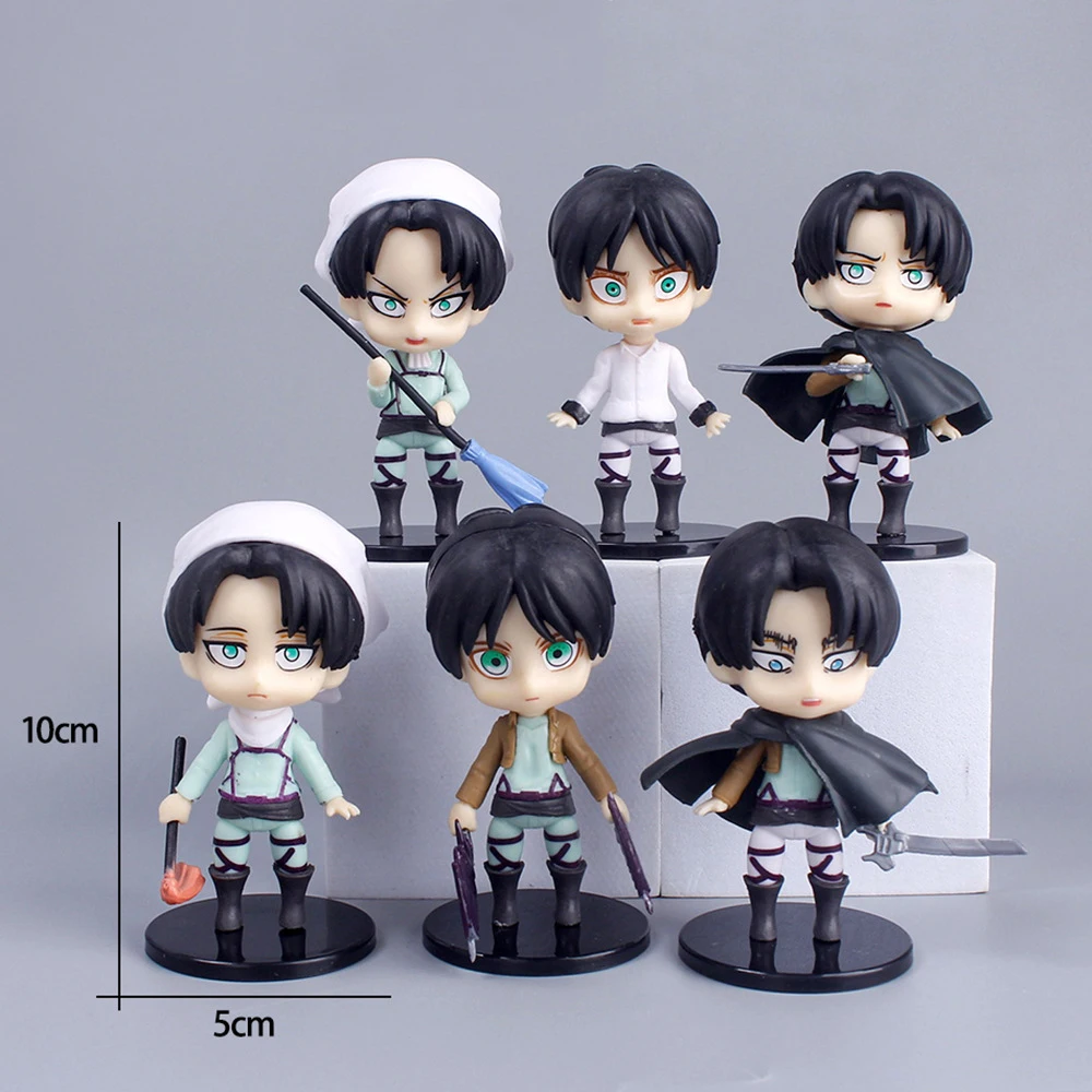 Attack on Titan Anime Figure Mikasa·Ackerman 2001 Final Season Action Toys for Children Figure Collector 10cm Birthday Gifts ﻿