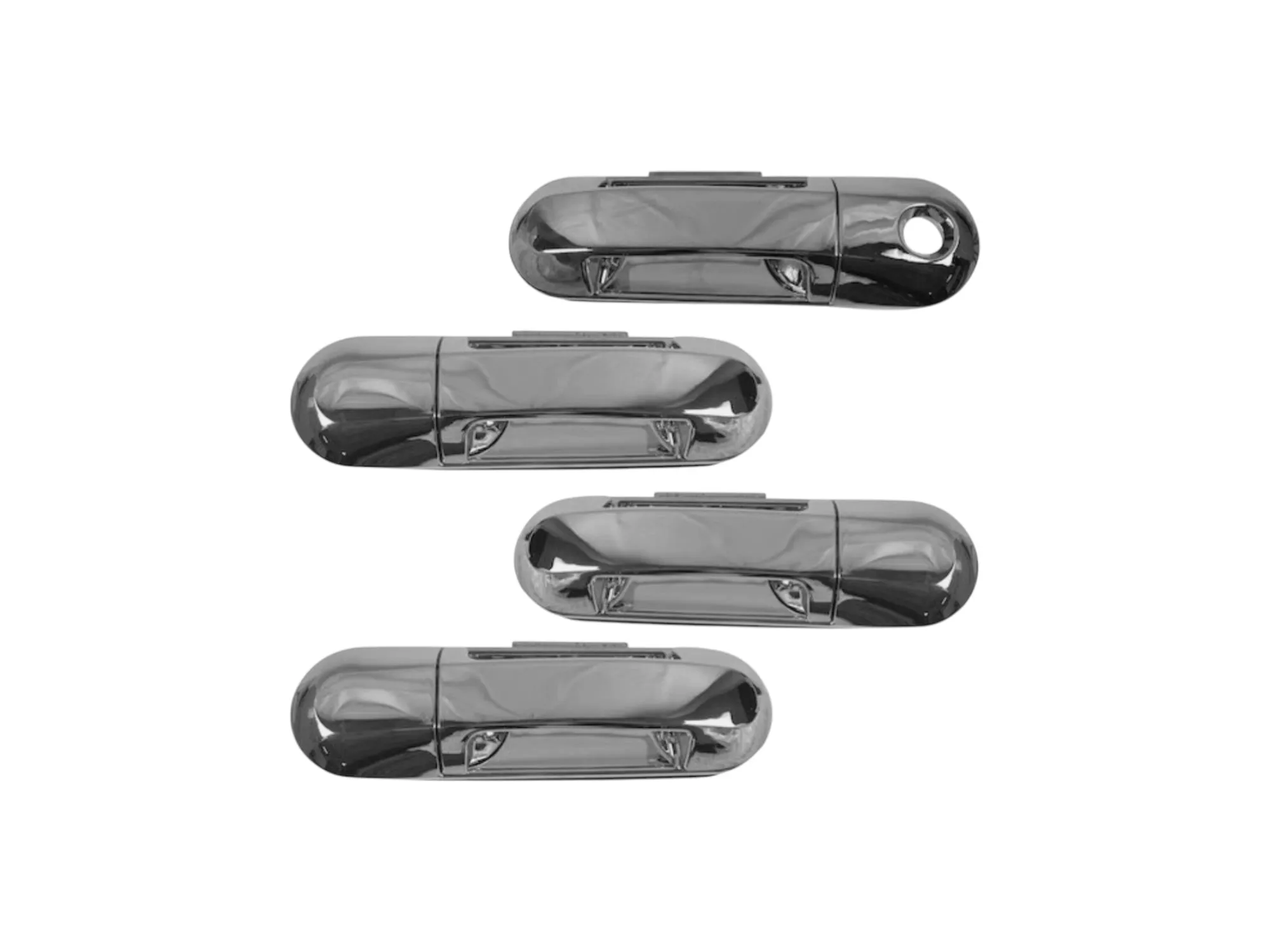 

4PCS Chrome Door Handle Covers for 02-10 Mercury Mountaineer & Ford Explorer, 07-10 Explorer Sport Trac, Lincoln Aviator
