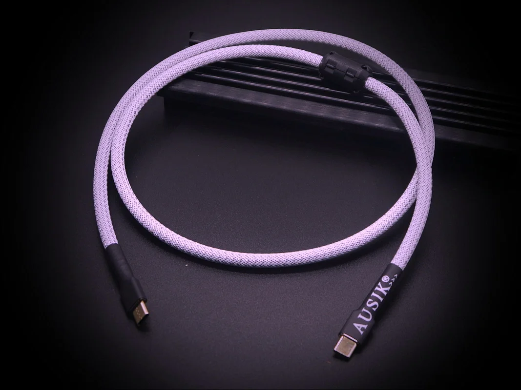 HiFi USB Type C To C  Audio Cable / Canare Audio Cable USB OTG Cable for PC MP3 CD DVD Amplifier DAC AS030