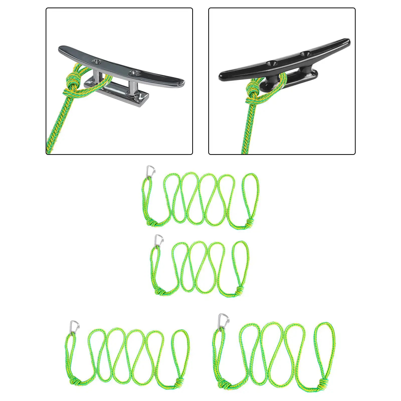 

Boat Dock Line, Boats Mooring Rope with Hook, High Performance Boat Ropes