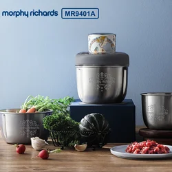 Morphy Richards × British Museum Electric Chopper Meat Grinder Multifunctional Vegetable Seasoning Cutter 304 Stainless Steel