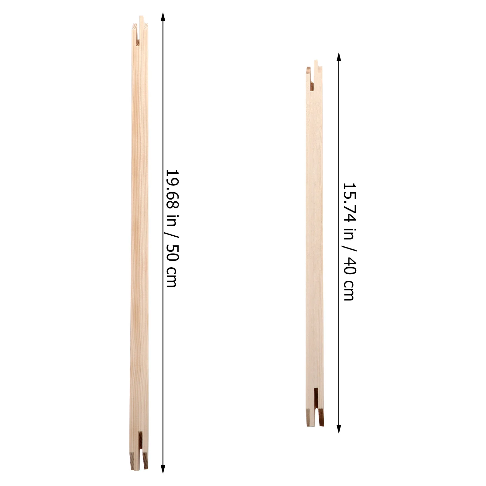 

8pcs Solid Wood Inner Frame Strips 40Cm 50Cm Diy Canvas Mounting Kit For Home Decor Oil Painting Frame Art Display