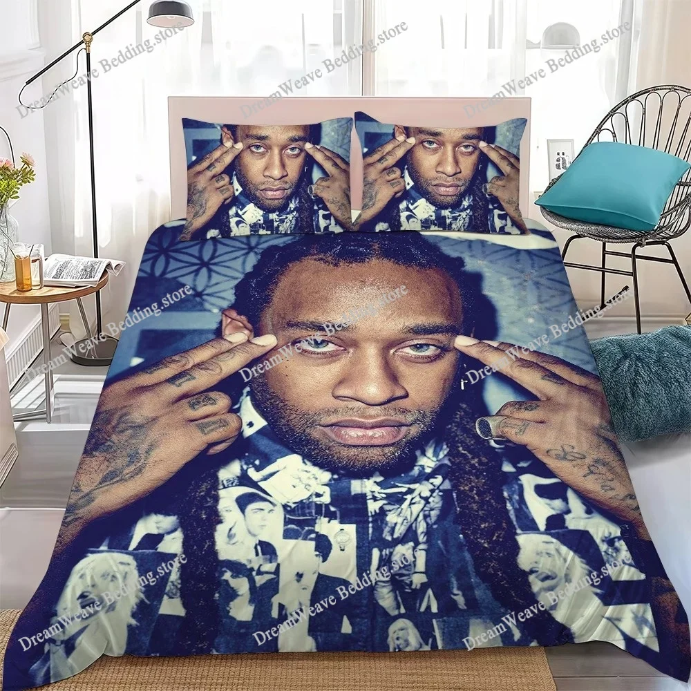 Girl Music Vol. 1 Ty Dolla Sign Duvet Cover Set Home Style Bedding Soft Laundry Cotton Bed Student Dormitory Gift