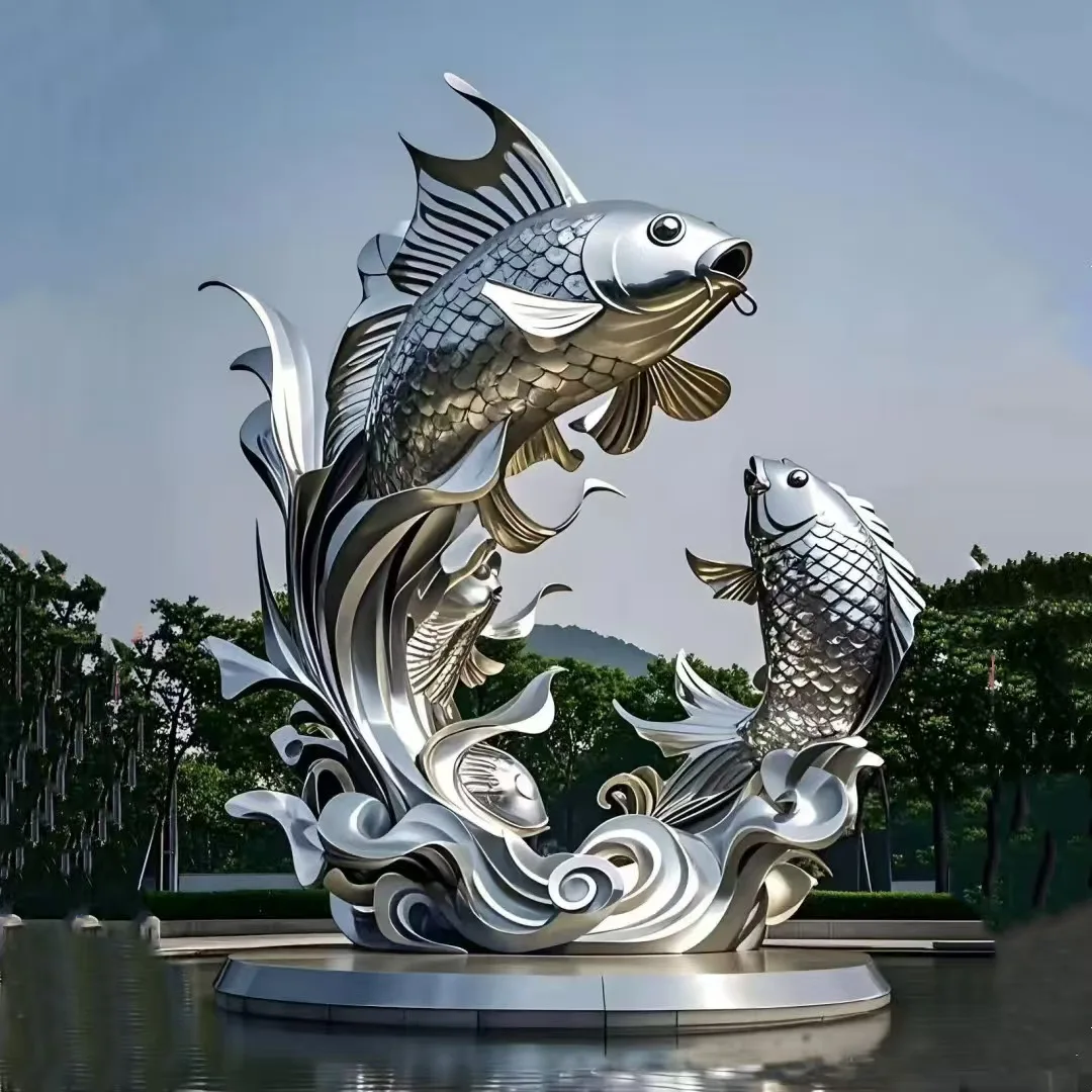 

Современные художественные изделия: искусственная уличная статуя, ландшафтный декор, украшения для сада и парка, скульптура из нержавеющей стали