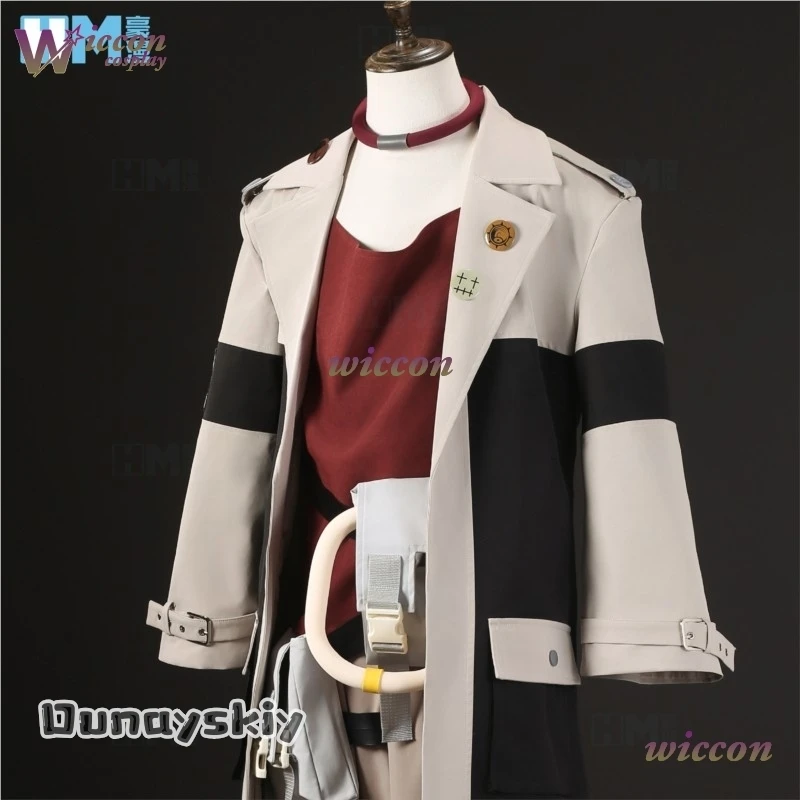 Gachiakuta Enjin أنيمي تأثيري حلي أماندا كوس @ التطريز موحدة أقراط المختنق شعر مستعار أكوتا المنظفات هالوين كرنفال حفلة #6