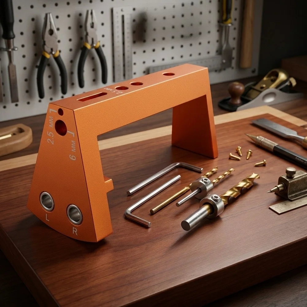 Drawer Slide Drill Guide Kit: Precision Installation For Smooth Easy Assemblyhand Tool Power Tool Accessories