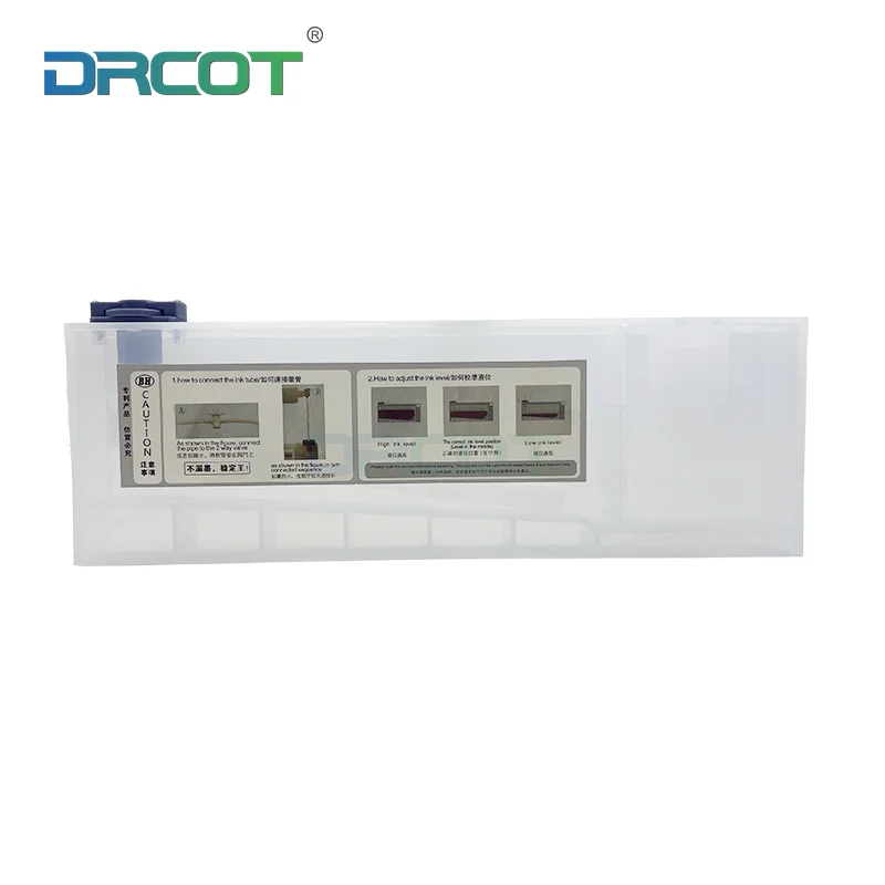 Printer Parts Refill Sub Tank CISS 350ml UV Flatbed Machine Refillable Ink Cartridge