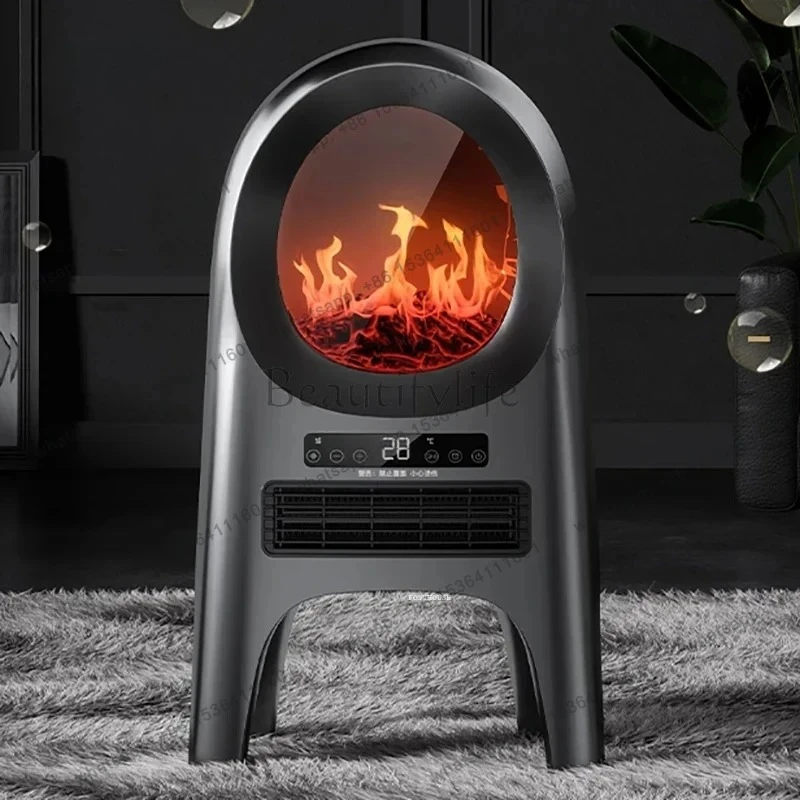 

Heater Fireplaces Home Living Room Heater Fireplace Simulated Flame Heater Free-standing Office Oven