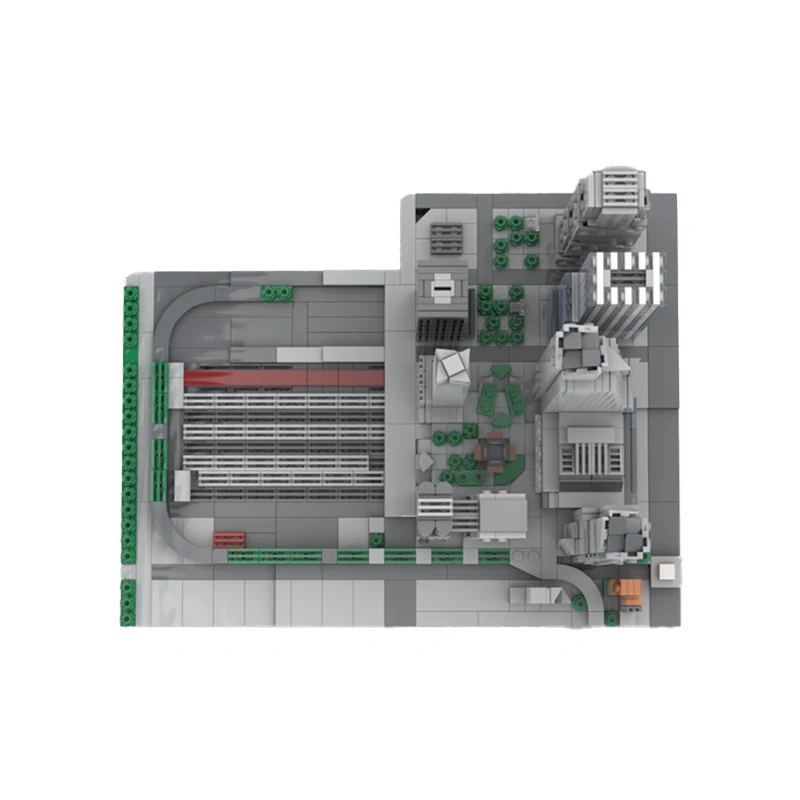 Moc arquitetura urbana moderna diy hudson jardas blocos de construção montagem modelo tijolos criativo mostrar conjuntos puzzle brinquedo para criança adulto